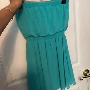 Strapless dress